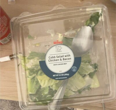 White Chicken Meat Cobb Salad With Chicken & Bacon, White Chicken Meat