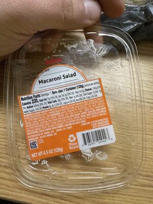 Macaroni Salad, Macaroni