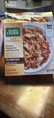 Healthy Choice Caf Steamers Chicken Margherita With Balsamic, Frozen Meal, 9.5 oz. Bowl