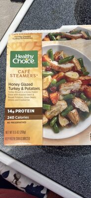HEALTHY CHOICE Cafe Steamers Honey Turkey Sweet Potatoes, 9.5 OZ