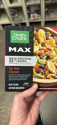 Tex Mex Chicken Grilled Chicken Breast With Vegetables Served On Top Of A Multigrain Blend With A Spicy Citrus Pepper Sauce Topped With Mozzarella Cheese Max Protein Bowl, Tex Mex Chicken