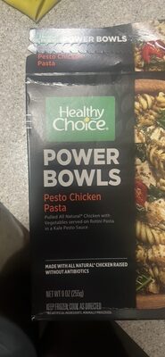 Pesto Chicken Pasta Pulled Chicken With Vegetables Served On Rotini Pasta In A Kale Pesto Sauce Power Bowls, Pesto Chicken Pasta