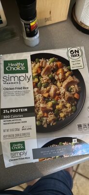 Healthy Choice Simply Steamers Frozen Dinner, Chicken Fried Rice, 10 Ounce