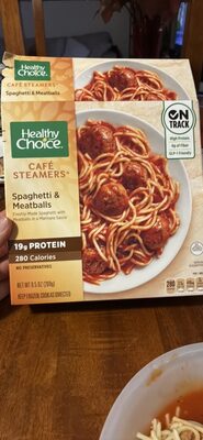 Spaghetti & Meatballs Freshly-Made Spaghetti With Meatballs In A Marinara Sauce Cafe Steamers, Spaghetti & Meatballs