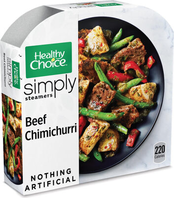 Beef Chimichurri Tender Beef Strips With Potatoes, Green Beans & Red Bell Peppers In A Chimichurri Sauce Simply Steamers, Beef Chimichurri