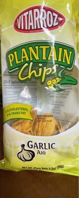 Garlic Plantain Chips, Garlic