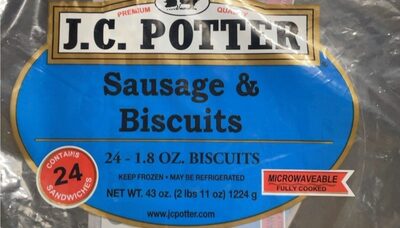 Sausage & Biscuits Sandwiches, Sausage & Biscuits