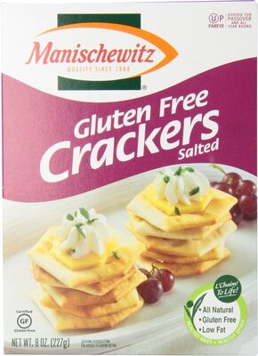 Gluten Free Crackers, Gluten Free