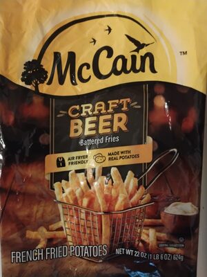 Craft Beer Thin Cut Battered Potatoes, Craft Beer