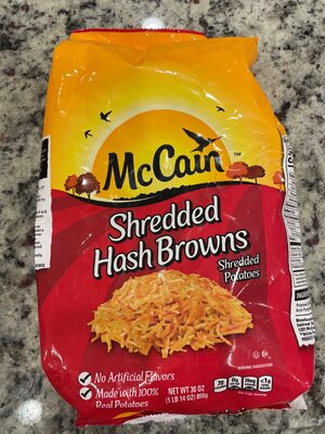 Shredded Hash Browns Potatoes