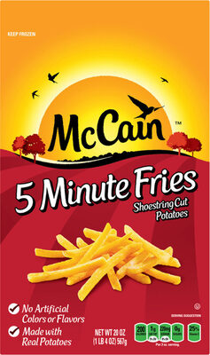 Shoestring Cut Potatoes 5 Minute Fries