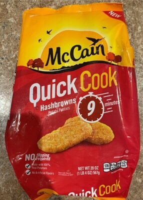 Quick Cook Hashbrowns Potato Patties