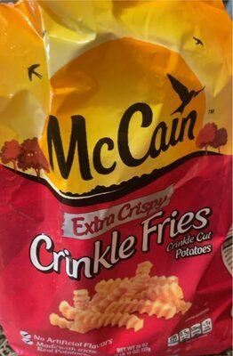 Extra Crispy Crinkle Cut Potatoes Crinkle Fries, Extra Crispy