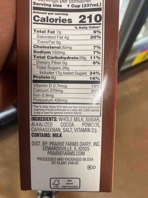 Chocolate Whole Milk, Chocolate