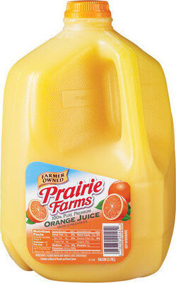 Prairie Farms, Pure Premium Juice, Orange, Orange