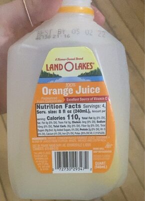 Orange 100% Juice From Concentrate, Orange