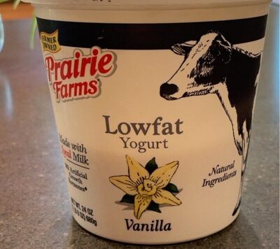 Vanilla Lowfat Yogurt, Vanilla