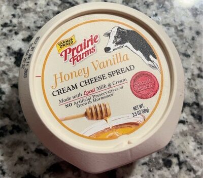 Honey Vanilla Cream Cheese Spread, Honey Vanilla
