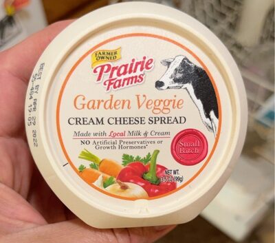 Garden Veggie Cream Cheese Spread, Garden Veggie
