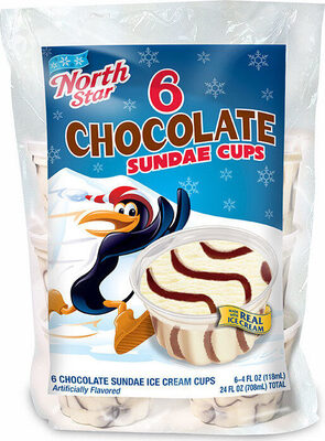 Chocolate Sundae Ice Cream Cups, Chocolate