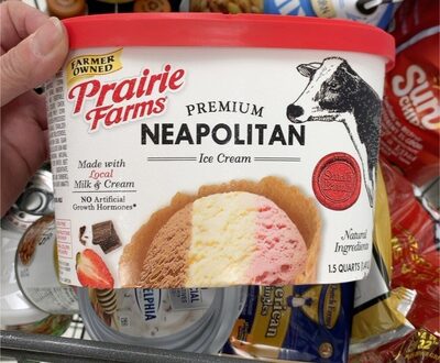 Premium Neapolitan Ice Cream, Neapolitan