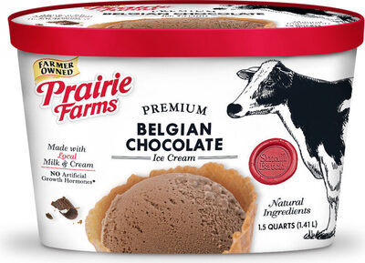 Premium Rich Chocolate Ice Cream Made In The Belgian Style With Imported Cocoa, Belgian Chocolate