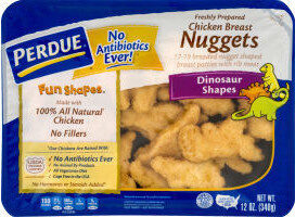Chicken Breast Dino Nuggets, Chicken Breast