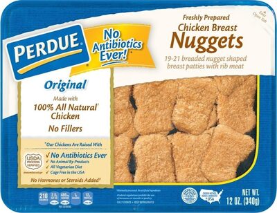 Chicken Breast Nuggets Breaded Nugget Shaped Breast Patties With Rib Meat