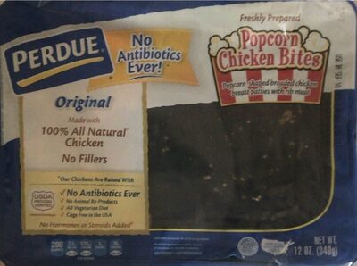Chicken Breast Popcorn Bites Popcorn Shaped Breaded Chicken Breast Patties With Rib Meat, Chicken Breast