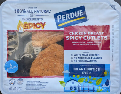 Spicy Chicken Breast Cutlets