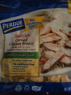 Carved Grilled Italian Style Chicken Breast