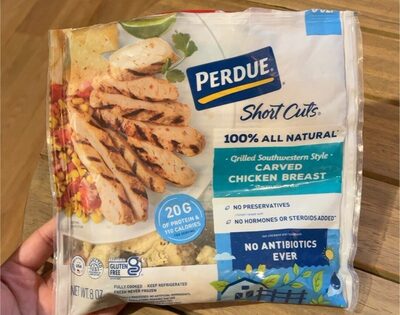 Grilled Southwestern Style Skinless With Rib Meat Carved Chicken Breast