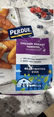 Chicken Breast Tenders Breaded Shaped Patties With Rib Meat