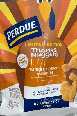 Frozen With Sweet Potato Seasoned Breading Turkey Breast Nuggets