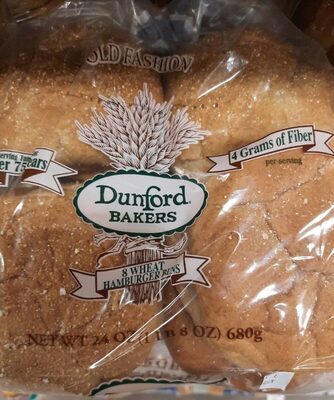 8 Wheat Hamburger Buns