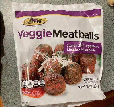 Italian Style Eggplant Meatless Meatballs