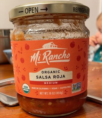 Medium Organic Salsa Roja, Medium