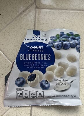 Yogurt Covered Blueberries, Yogurt