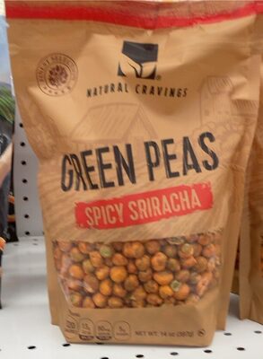 Spicy Sriracha Green Peas, Spicy Sriracha