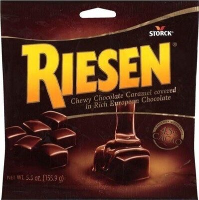Chewy Chocolate Caramel Covered In Rich European Chocolate, Chocolate