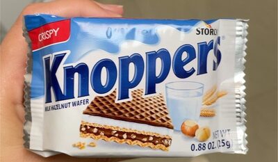 Milk Hazelnut Wafer Bars, Milk, Hazelnut
