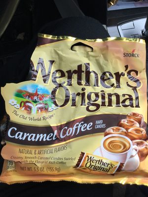 Original Caramel Coffee Hard Candies, Caramel Coffee