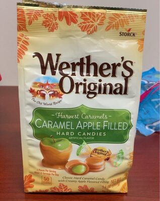 Caramel Apple Filled Harvest Caramels Hard Candies, Caramel Apple Filled