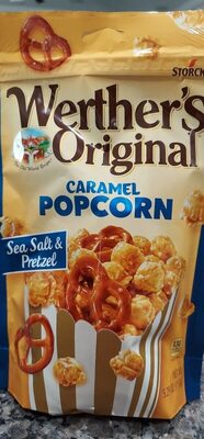 Sea Salt & Pretzel Caramel Popcorn, Sea Salt & Pretzel