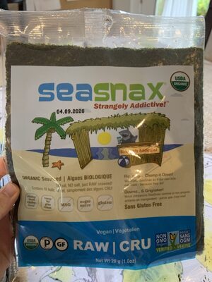 Raw Organic Seaweed, Raw