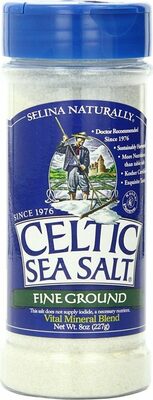 Selina Naturally, Celtic Sea Salt, Fine Ground