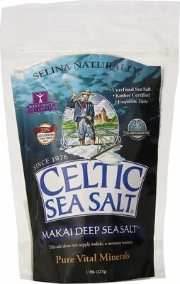 Selina Naturally, Celtic Sea Salt, Makai Pure Deep Sea Salt