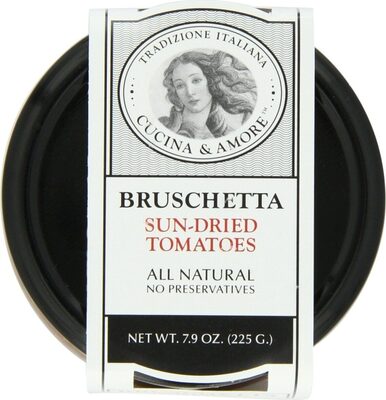 Sun-Dried Tomatoes Bruschetta, Sun-Dried Tomatoes