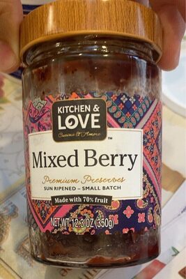 Mixed Berry Premium Preserves, Mixed Berry