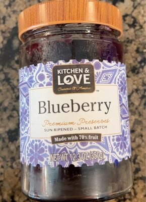 Blueberry Premium Preserves, Blueberry